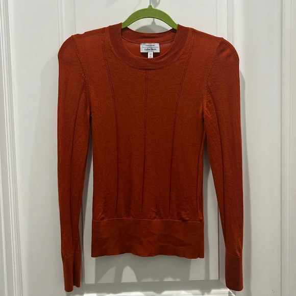 & Other Stories Wool Long Sleeve Jumper Terracotta Sz XS - Picture 1 of 6